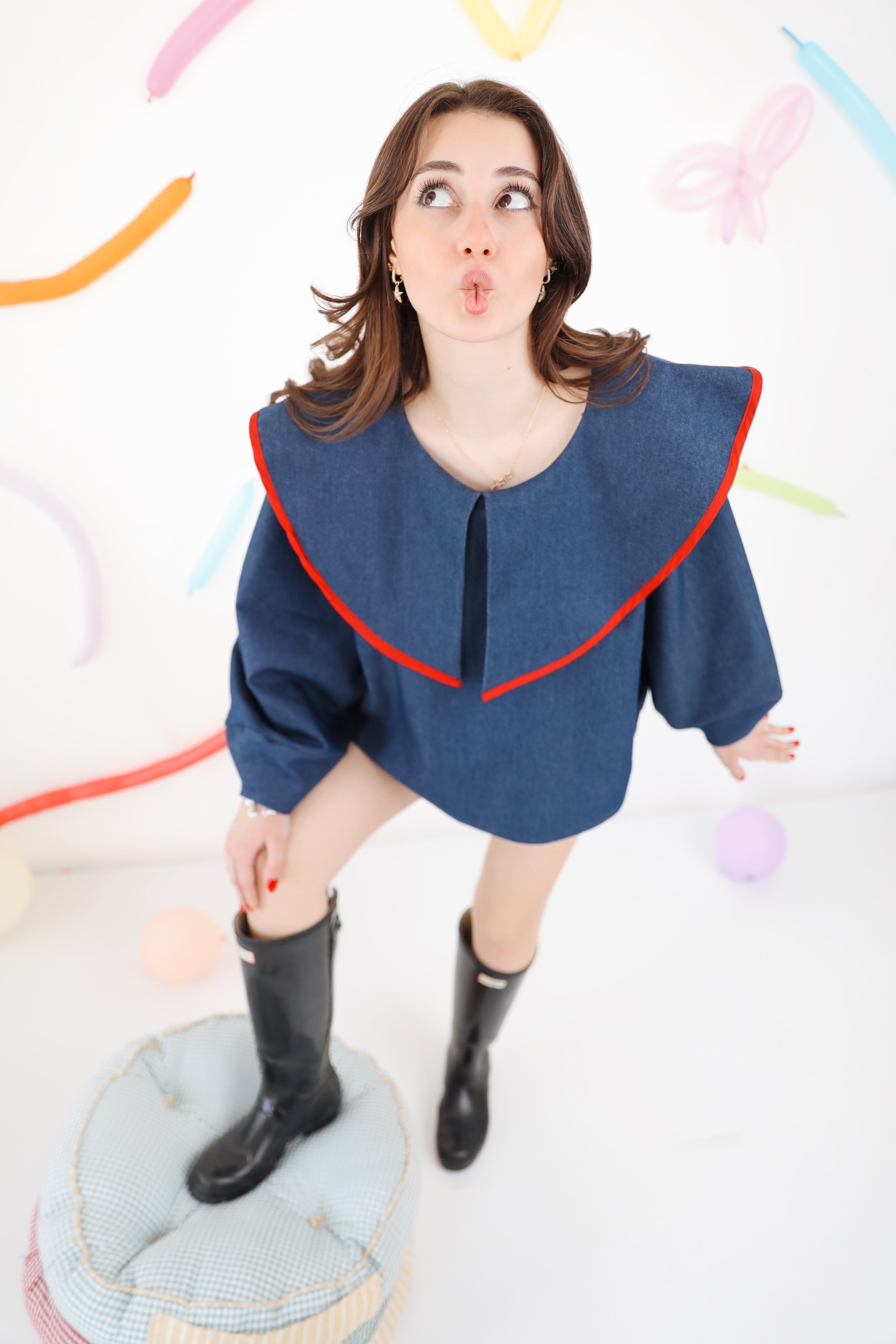 GIGI Denim Blouse