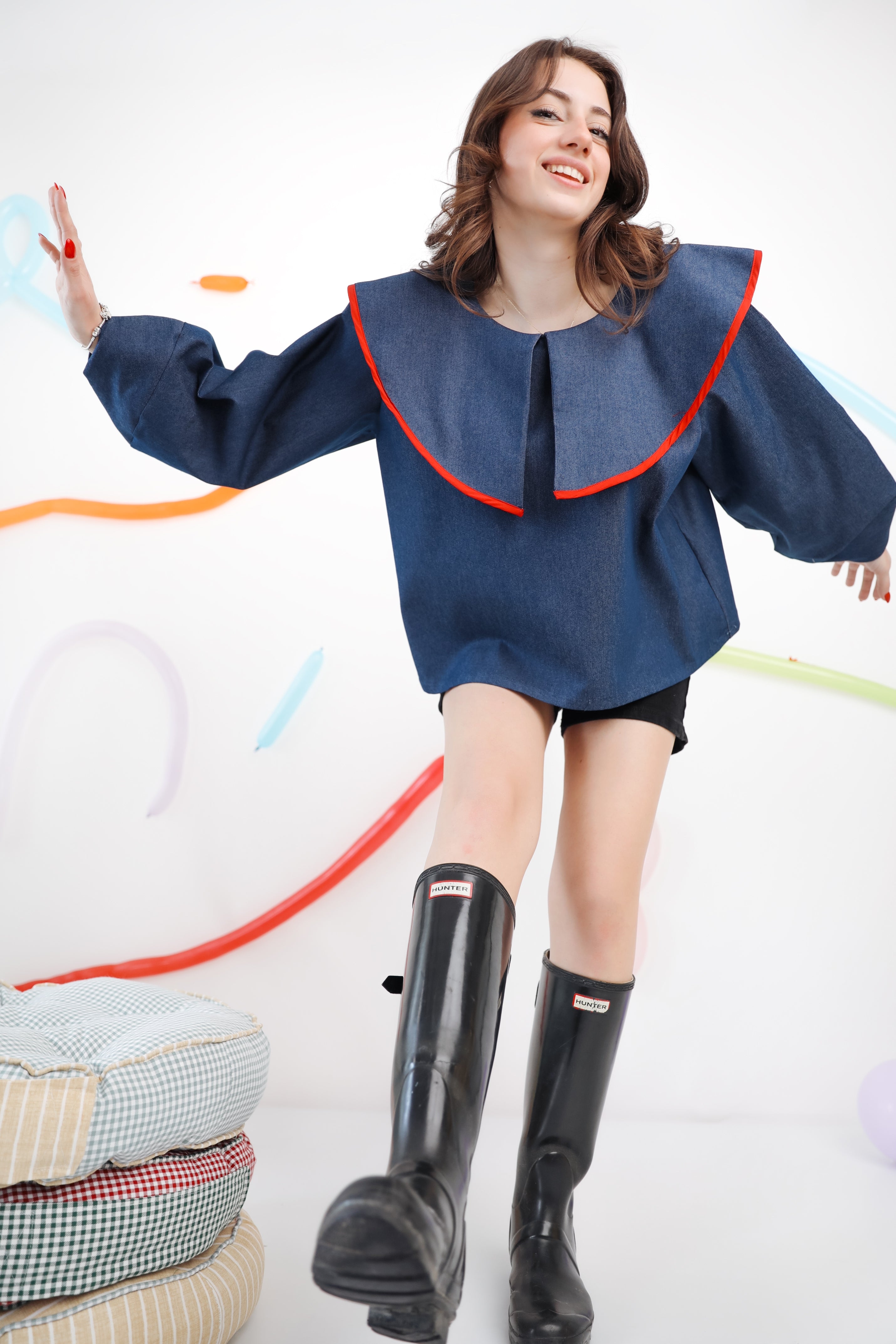 GIGI Denim Blouse
