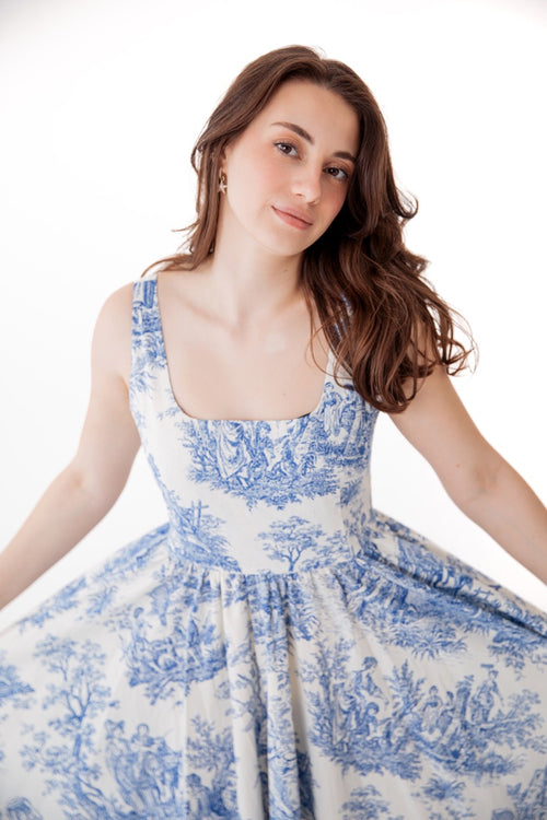 Azure Garden Dress