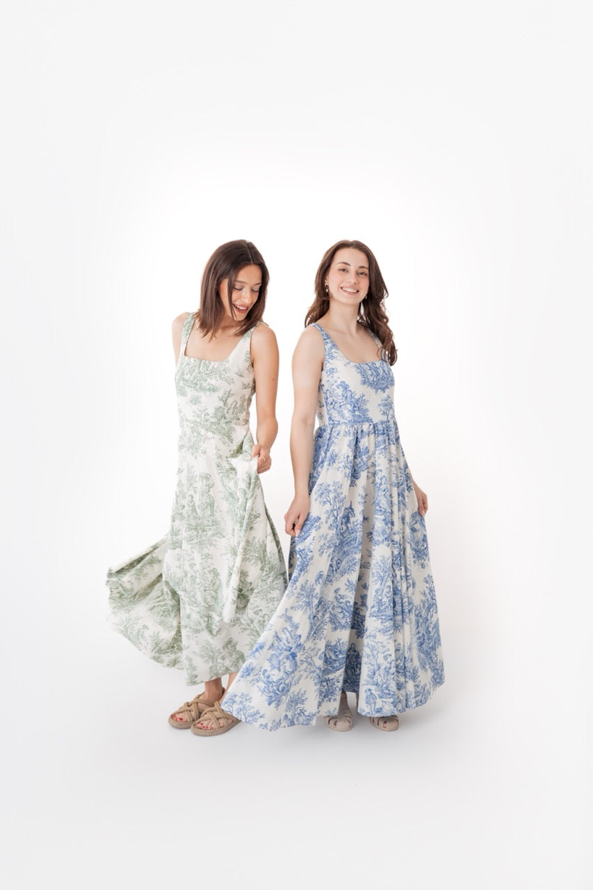 Azure Garden Dress