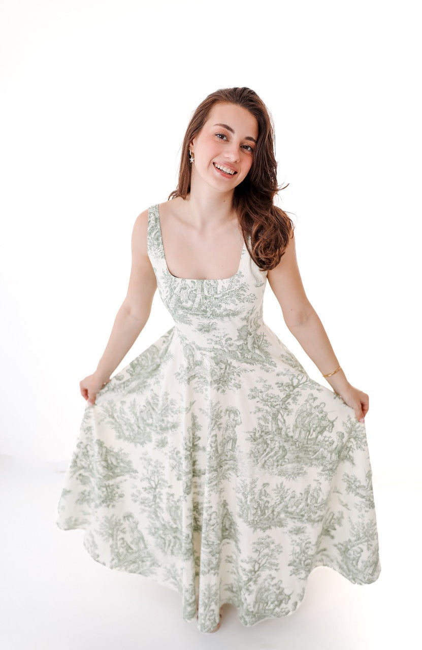 Sage Garden Dress