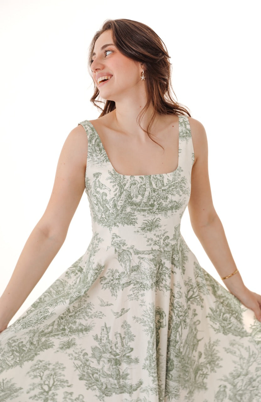 Sage Garden Dress